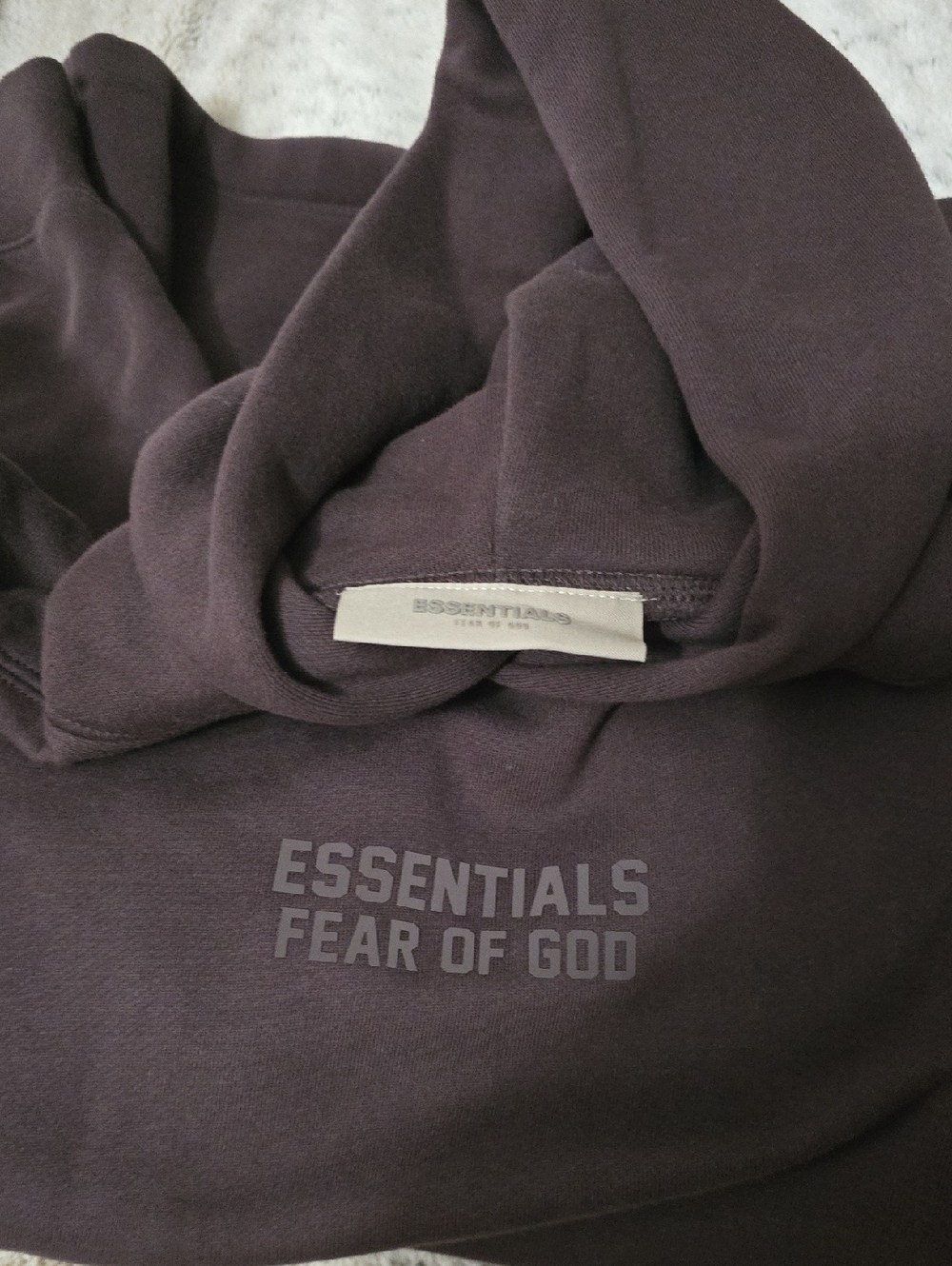 Essentials Fear of God Hoodie in Dark Brown Sold Out Everywhere. Never Worn